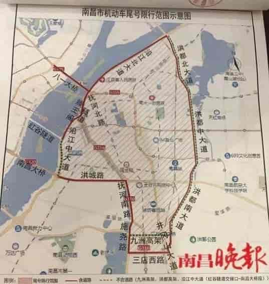 南昌:新能源外地車(chē)不限行