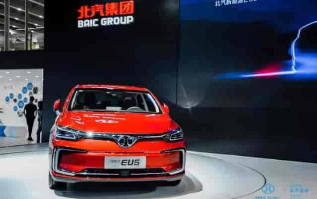 2019成都車展發布的新能源車-- 北汽EU5 R600